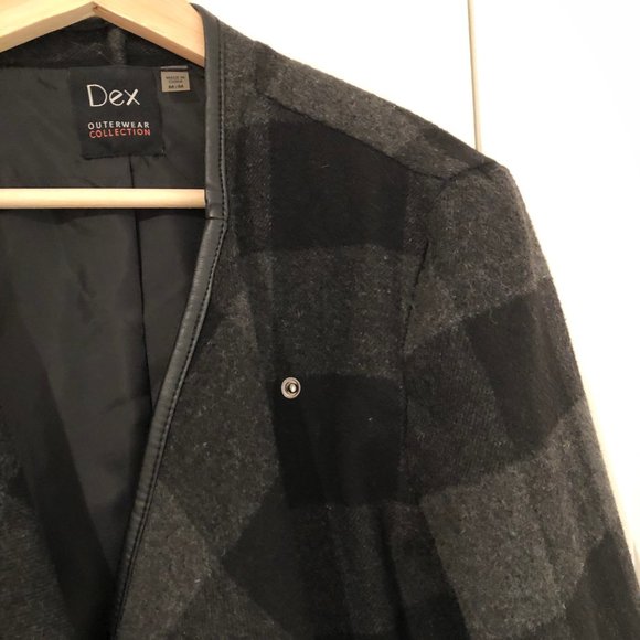Dex Outerwear Plaid Jacket Size M - Picture 3 of 16